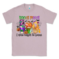 Lilac hocus pocus i need coffee to focus Classic Tee - CowGirlArtShop