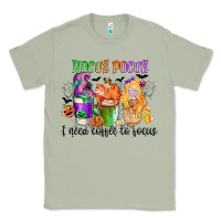 Matcha hocus pocus i need coffee to focus Classic Tee - CowGirlArtShop