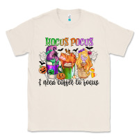 Natural hocus pocus i need coffee to focus Classic Tee - CowGirlArtShop
