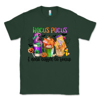 Sports Green hocus pocus i need coffee to focus Classic Tee - CowGirlArtShop