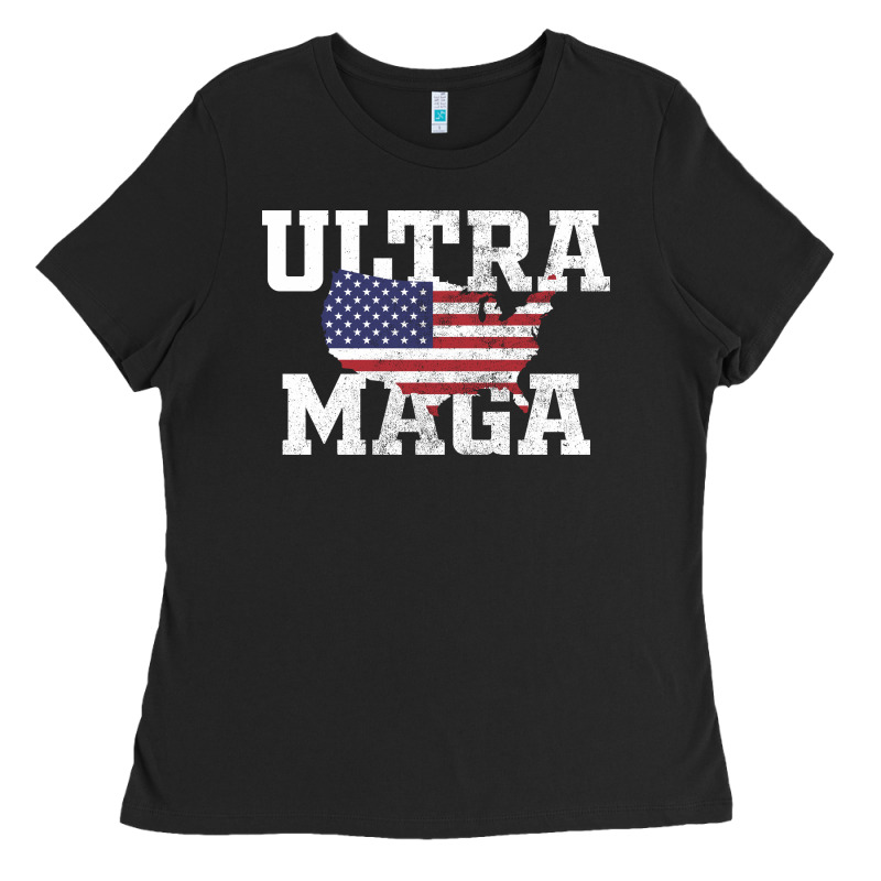 Ultra Maga Ladies Tee by linhVisuals | Teevron