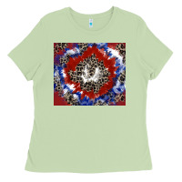 Matcha patriotic tie dye Ladies Tee - CowGirlArtShop