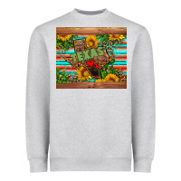 Heather Grey texas Heavyweight Sweatshirt - AdoDesignShop