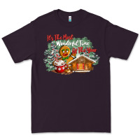 Plum its the wonderful time of the year Premium Tee - CowGirlArtShop