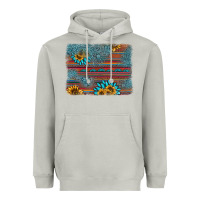 Moon Dust sunflower gemstone serape background Heavyweight Hoodie - AdoDesignShop