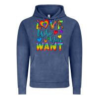 Vintage Denim Western Love Who You Want Vintage Hoodie - BundleAndBundleShop
