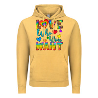 Vintage Mustard Western Love Who You Want Vintage Hoodie - BundleAndBundleShop