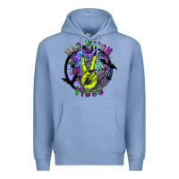 Colony Blue bad witch vibes Premium Hoodie - SublimationCraftShop