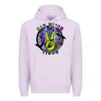 Lilac bad witch vibes Premium Hoodie - SublimationCraftShop