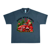 Midnight Navy Valentine's Day hanging with my gnomies Urban Heavy Tee - FaDigitalArtStudio