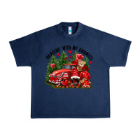 Navy Valentine's Day hanging with my gnomies Urban Heavy Tee - FaDigitalArtStudio