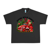 Pigment Black Valentine's Day hanging with my gnomies Urban Heavy Tee - FaDigitalArtStudio
