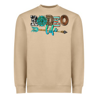 Mushroom rodeo life with gemstone Heavyweight Sweatshirt - AdoDesignShop