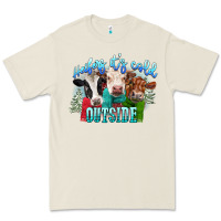 Bone heifers its cold outside Premium Tee - CowGirlArtShop