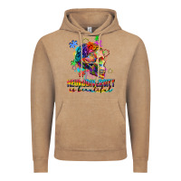 Vintage Coffee Neurodiversity Is Beautiful Vintage Hoodie - FaDigitalArtStudio