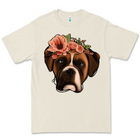 Bone floral boxer Premium Tee - Jasminsmagicworld