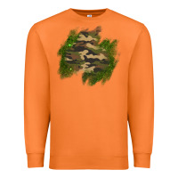Carrot camouflage glitter patch Premium Sweatshirt - AdoDesignShop