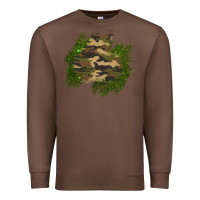 Chestnut camouflage glitter patch Premium Sweatshirt - AdoDesignShop