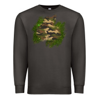 Smoke camouflage glitter patch Premium Sweatshirt - AdoDesignShop