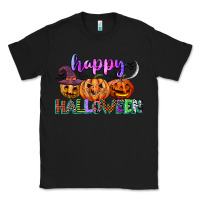 Black happy halloween Classic Tee - CowGirlArtShop