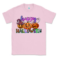Bubblegum Pink happy halloween Classic Tee - CowGirlArtShop