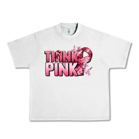 Lunar Rock Think pink Cancer Awareness Urban Heavy Tee - FaDigitalArtStudio