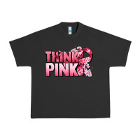 Pigment Black Think pink Cancer Awareness Urban Heavy Tee - FaDigitalArtStudio