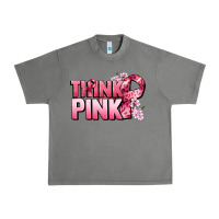 Tornado Think pink Cancer Awareness Urban Heavy Tee - FaDigitalArtStudio