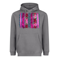 Storm valentine's day floral leopard brushstroke Heavyweight Hoodie - AdoDesignShop
