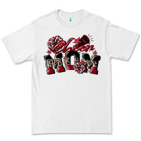 White cheer mom  maroon Premium Tee - CowGirlArtShop