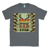 Charcoal Heather best buckin' dad ever Classic Tee - Artiststas