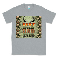 Heather Grey best buckin' dad ever Classic Tee - Artiststas