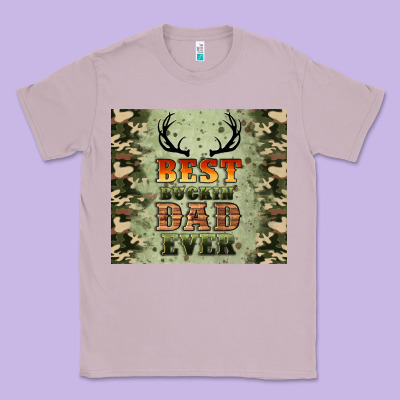 Best Buckin' Dad Ever Classic Tee Designed By Artiststas