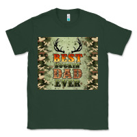 Sports Green best buckin' dad ever Classic Tee - Artiststas