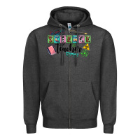 Charcoal Heather science teacher Zipper Hoodie - AdoDesignShop