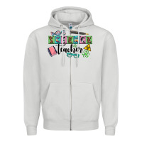 Dove Grey science teacher Zipper Hoodie - AdoDesignShop
