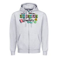 Heather Grey science teacher Zipper Hoodie - AdoDesignShop