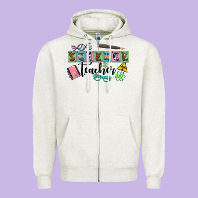 Science Teacher Zipper Hoodie Designed By Adodesignshop