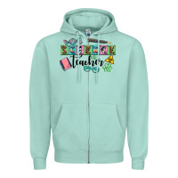Seafoam science teacher Zipper Hoodie - AdoDesignShop