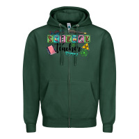 Sports Green science teacher Zipper Hoodie - AdoDesignShop