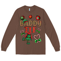 Chestnut Daddy Elf Long Sleeve Tee - BundleAndBundleShop