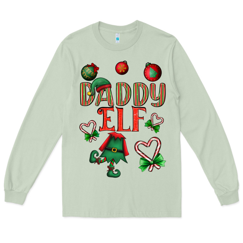 Daddy Elf Long Sleeve Tee by BundleAndBundleShop | Teevron