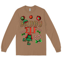 Toasted Coconut Daddy Elf Long Sleeve Tee - BundleAndBundleShop