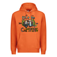 Carrot let's go camping Premium Hoodie - CowhideDigitalArt