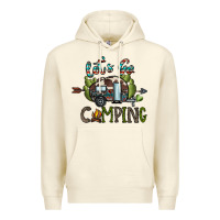 Sandshell let's go camping Premium Hoodie - CowhideDigitalArt