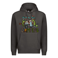 Smoke let's go camping Premium Hoodie - CowhideDigitalArt