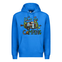 True Royal let's go camping Premium Hoodie - CowhideDigitalArt