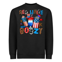 Black red white boozy Heavyweight Sweatshirt - AdoDesignShop