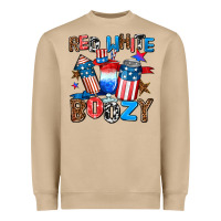 Mushroom red white boozy Heavyweight Sweatshirt - AdoDesignShop