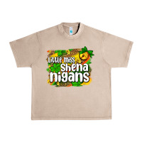 French Oak St. Patrick's Little miss shenanigans Urban Heavy Tee - OliviaCreatesArt